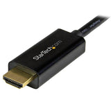StarTech.com 6.6ft (2m) Mini DisplayPort to HDMI Cable - 4K 30Hz Video - mDP to HDMI Adapter Cable - Mini DP or Thunderbolt 1/2 Mac/PC to HDMI Monitor/Display - mDP to HDMI Converter Cord