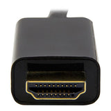 StarTech.com 6.6ft (2m) Mini DisplayPort to HDMI Cable - 4K 30Hz Video - mDP to HDMI Adapter Cable - Mini DP or Thunderbolt 1/2 Mac/PC to HDMI Monitor/Display - mDP to HDMI Converter Cord
