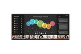 LG 105TR5WP-B interactive whiteboard 2.67 m (105") 5120 x 2160 pixels Touchscreen Black