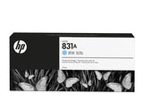 HP 831A 775-ml Cyan Latex Ink Cartridge
