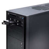 StarTech.com 4-Bay Backplane for U.2 Drives, Fits in a 5.25inch Bay, Quad-Bay Mobile Rack Enclosure for 2.5inch U.2 (SFF-8639) HDD/SSDs, Includes Mini-SAS HD Cables and Removeable Trays - Backplane with Fans