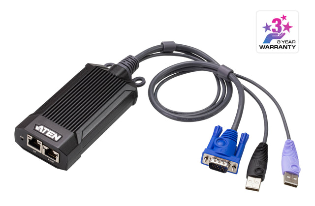 ATEN KG1900T KVM switch Black, Blue, Purple