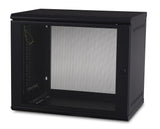 APC NetShelter WX AR109, 9U, 19inch patch cabinet, Wall mounting, Unassembled, 400MM deep