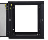 APC NetShelter WX AR112, 12U, 19inch patch cabinet, Wall mounting, Unassembled, 600MM deep