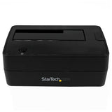 StarTech.com Single Bay USB 3.1 to SATA Hard Drive Docking Station, USB 3.1 (10 Gbps) Hard Drive Dock, External 2.5/3.5" SATA III HDD/SSD Docking Station, Top-Loading Hard Drive Bay