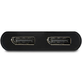StarTech.com 2-Port Multi Monitor Adapter - DisplayPort 1.2 MST Hub - Dual 4K 30Hz or 1080p - USB Bus Powered - Video Splitter for Extended Desktop Mode on Windows PCs Only - DP to 2x DP