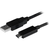 StarTech.com 3ft (1m) USB-A to USB-C Charging Cable, Charge & Sync, 3A, USB 2.0, USB-IF Certified - USB Charging Cord