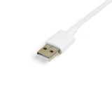 StarTech.com 1 m (3 ft.) 2 in 1 Charging Cable - USB to Lightning or Micro-USB for iPhone / iPad / iPod / Android - Apple MFi Certified - Multi Phone Charger - USB 2.0
