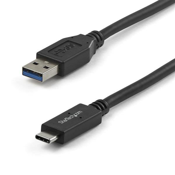 StarTech.com 3ft (1m) USB-A to USB-C Charging Cable, USB 10Gbps, Charge & Sync, 3A, USB-IF Certified - USB Charging Cord
