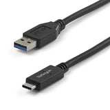 StarTech.com 3ft (1m) USB-A to USB-C Charging Cable, USB 10Gbps, Charge & Sync, 3A, USB-IF Certified - USB Charging Cord