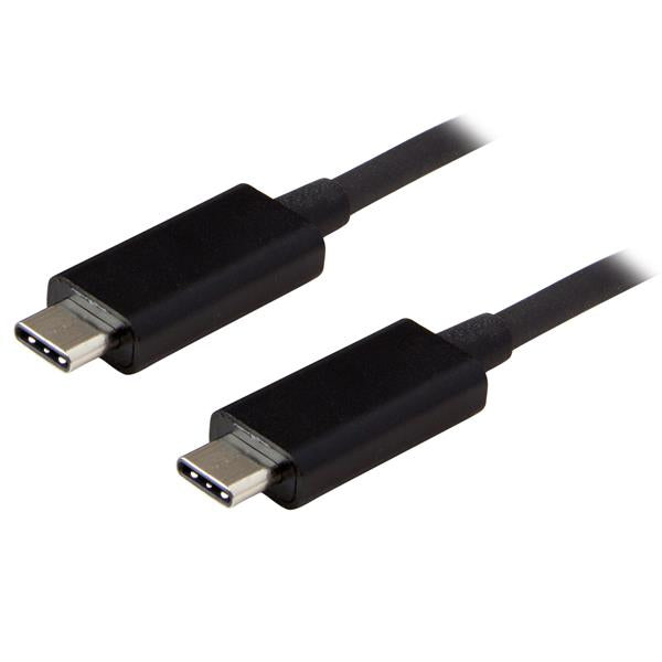 StarTech.com 3ft (1m) USB-C Cable, USB 10Gbps, 60W (3A) Power Delivery, 8K 60Hz / 4K 144Hz DP Alt Mode, USB-IF Certified - Thunderbolt Compatible