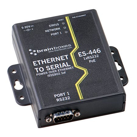 Brainboxes ES-446 PoE adapter Fast Ethernet