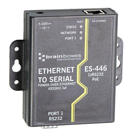 Brainboxes ES-446 PoE adapter Fast Ethernet