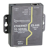 Brainboxes ES-446 PoE adapter Fast Ethernet