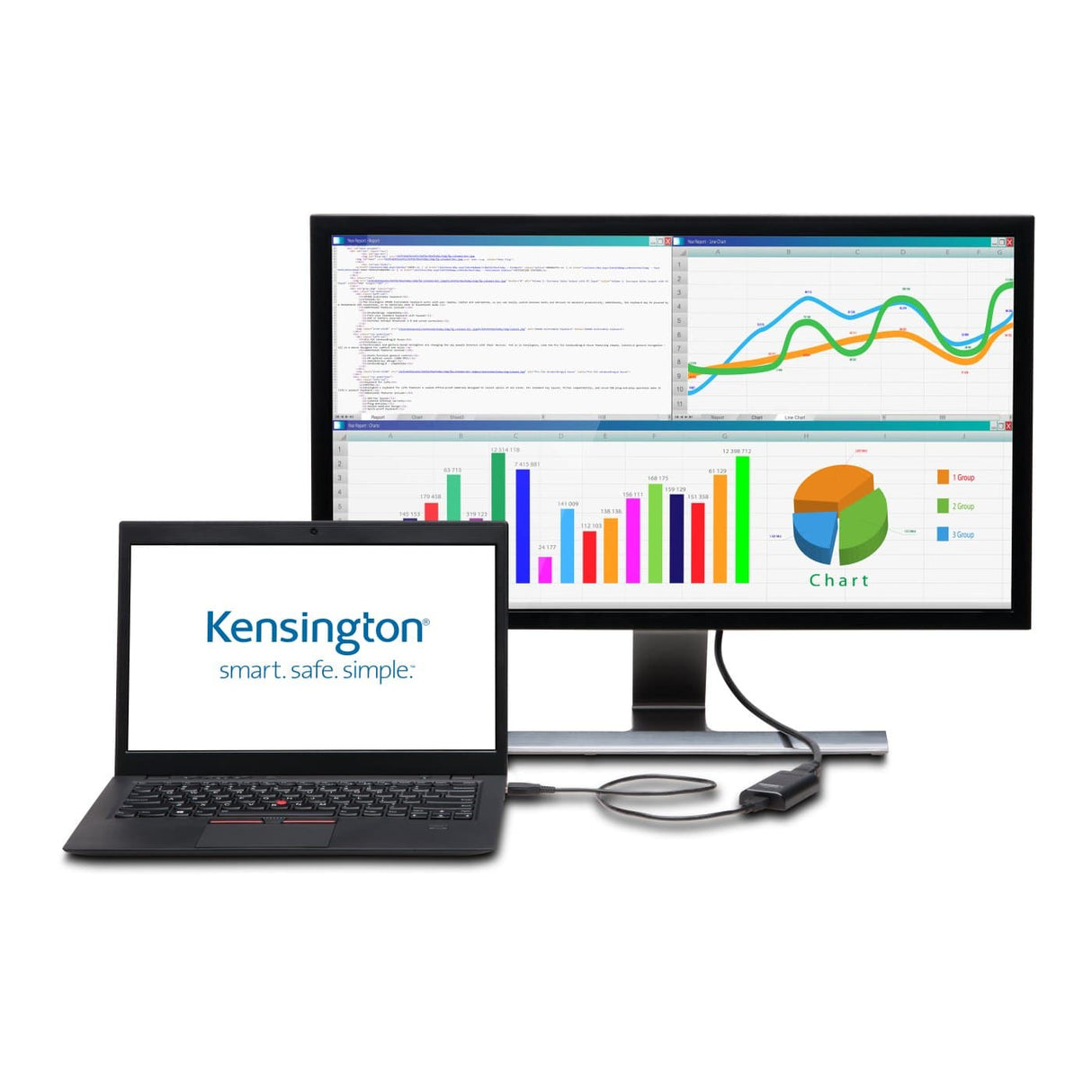 Kensington VU4000D USB 3.0 to Display Port 4K Video Adapter