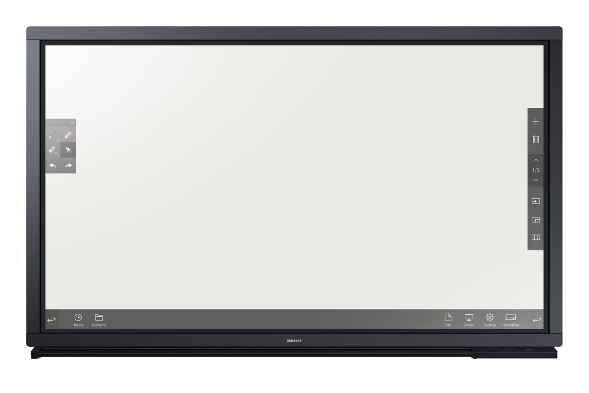 Samsung DM75E-BR interactive whiteboard 190.5 cm (75") 1920 x 1080 pixels Touchscreen Black