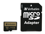 Verbatim Pro+ 64 GB MicroSDHC MLC Class 10
