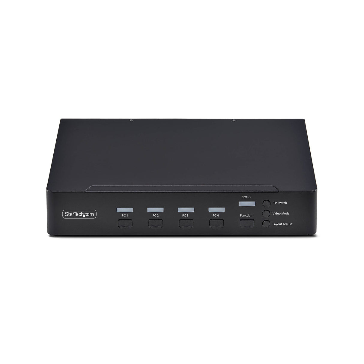 StarTech.com 4-Port DisplayPort KVM Switch with Mouse Roaming and Multi-View / Picture-in-Picture, 4K 60Hz, USB 3.0 (5Gbps) Hub, Hotkey Control, TAA Compliant