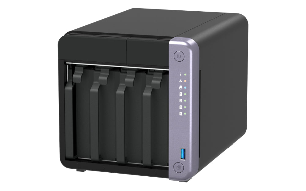QNAP TS-432X NAS Tower Alpine Alpine AL-524 4 GB DDR4 QNAP QTS Black