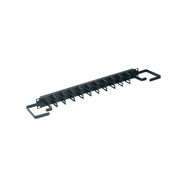 Middle Atlantic 1 RUs Horizontal Cable Manager with Cable Clips & D-Rings