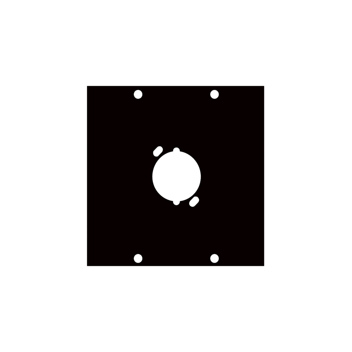 Middle Atlantic UCP Module without XLR Female Punchouts