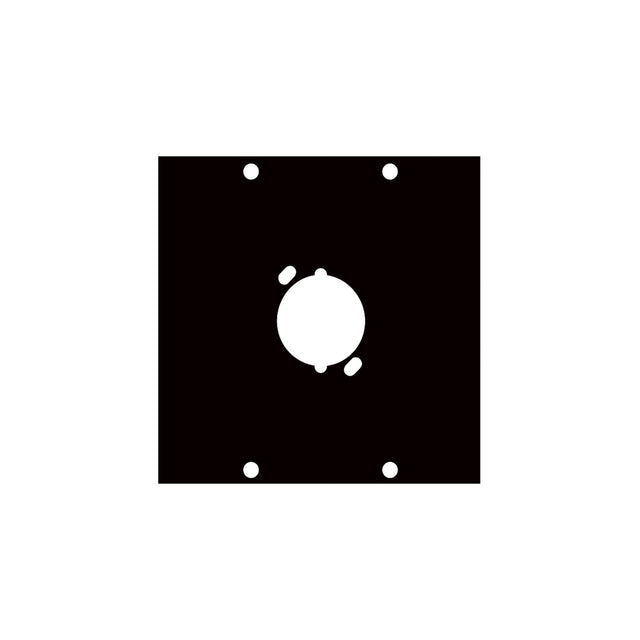 Middle Atlantic UCP Module without XLR Female Punchouts