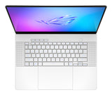 ASUS ROG Zephyrus G16 GU605CW-XS98 laptop Intel Core Ultra 9 285H 40.6 cm (16") WQXGA 64 GB LPDDR5x-SDRAM 2 TB SSD NVIDIA GeForce RTX 5080 Wi-Fi 7 (802.11be) Windows 11 Pro White
