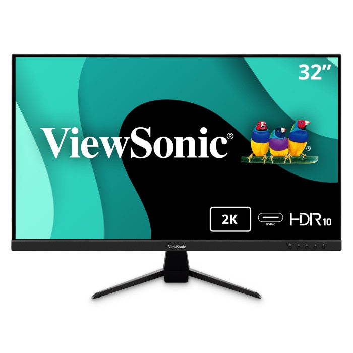 Viewsonic VX3267U-2K computer monitor 81.3 cm (32") 2560 x 1440 pixels Quad HD LED Black