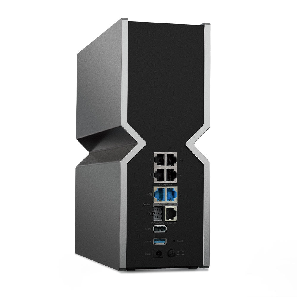 TP-Link Archer BE900 wireless router Multi-Gigabit Ethernet Quad-band (2.4 GHz / 5 GHz-1 / 5 GHz-2 / 6 GHz) Black, Grey