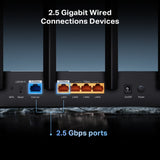 TP-Link Archer BE400 wireless router 2.5 Gigabit Ethernet Dual-band (2.4 GHz / 5 GHz) Black