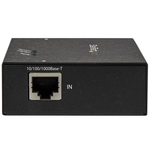 StarTech.com 1-Port Gigabit PoE+ Extender - 802.3at and 802.3af - 100 m (330 ft) - TAA