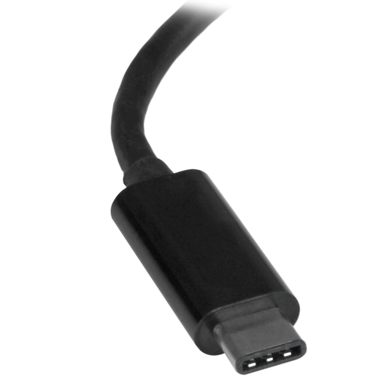 StarTech.com USB-C to Gigabit Ethernet Adapter, Black, Thunderbolt 3 / 4 Compatible, Windows & Mac, RJ45 LAN Network Converter
