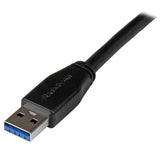 StarTech.com Active USB 3.0 (5Gbps) USB-A to USB-B Cable - M/M - 5m (15ft) - TAA