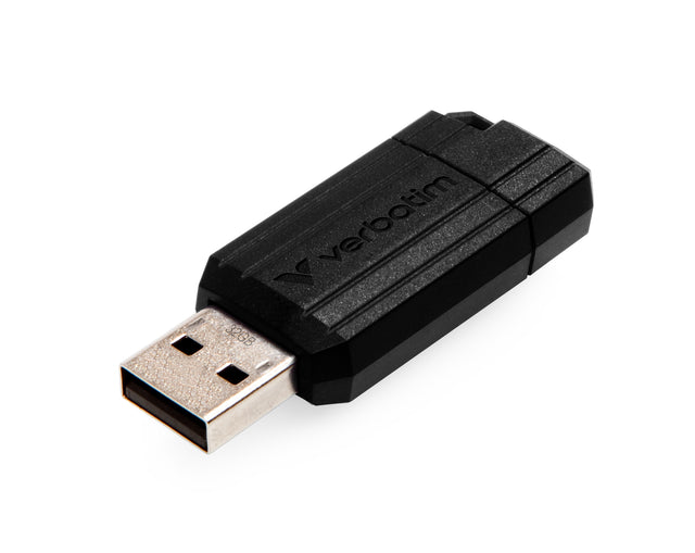 Verbatim PinStripe - USB Drive 32 GB - Black