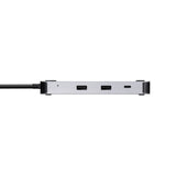 Targus DOCK429GL laptop dock/port replicator Wired USB4 Silver