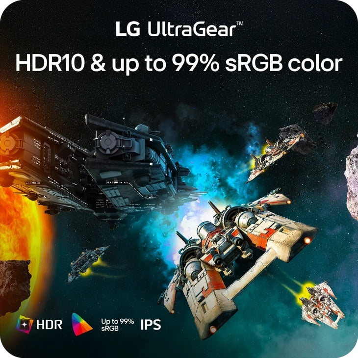 LG 32 Inch UltraGear™ G6, QHD 200Hz Gaming Monitor