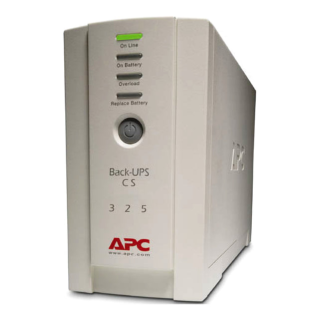 APC Back-UPS CS 325VA, 230V, without auto shutdown software, 4 IEC outlets (1 surge)