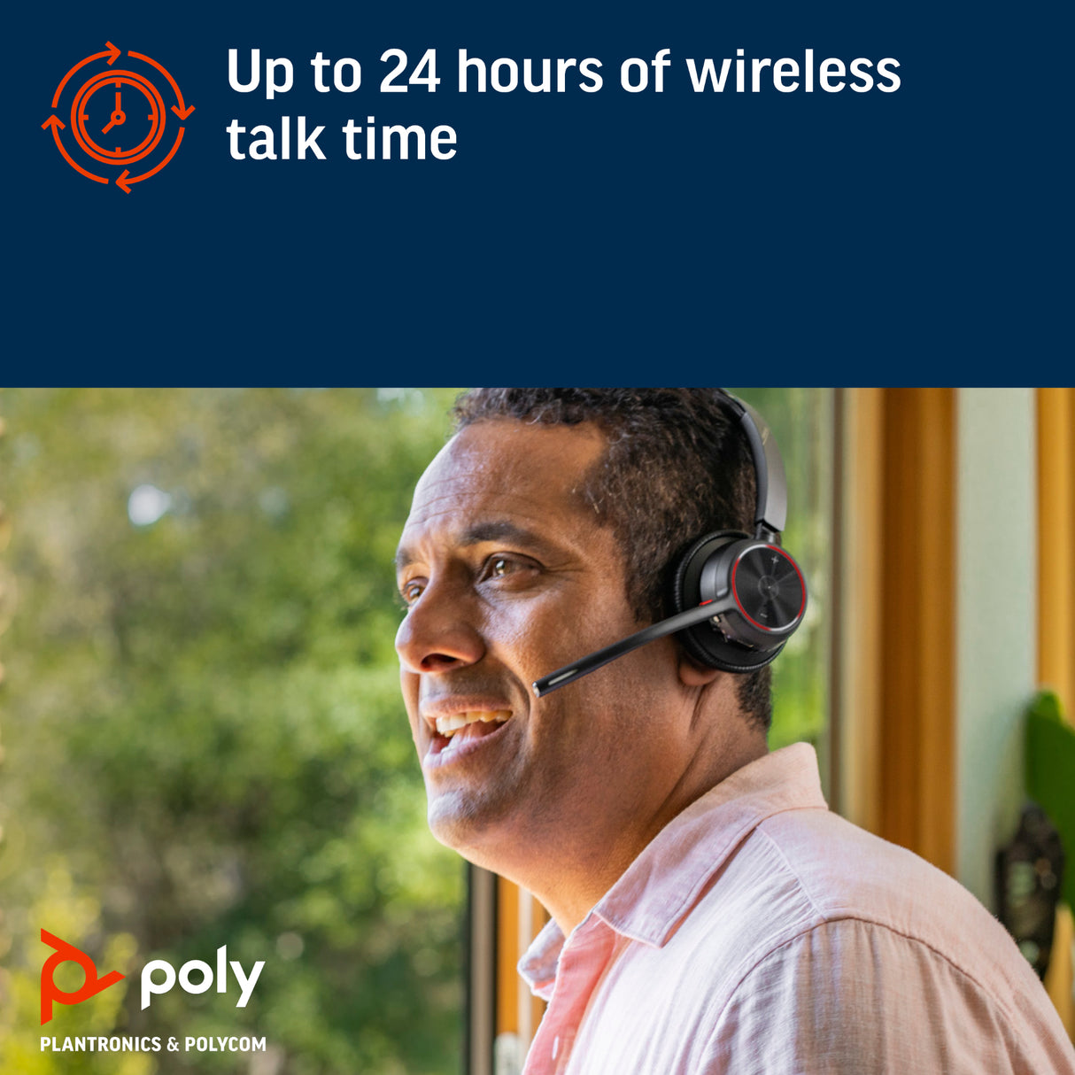 HP Poly Voyager 4320 USB-C Headset +BT700 dongle