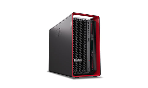 Lenovo ThinkStation PX Intel Xeon Silver 4416+ 32 GB DDR5-SDRAM 512 GB SSD NVIDIA RTX A2000 Windows 11 Pro for Workstations Tower Workstation Black, Red