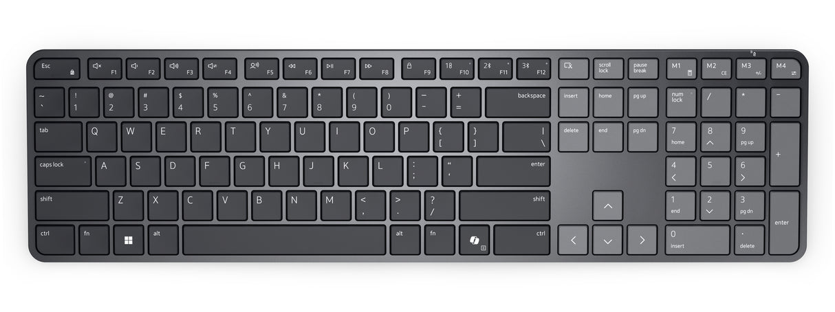 DELL Pro 7 Slim keyboard Home/Office RF Wireless + Bluetooth US English Graphite