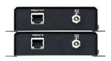 ATEN VE802 AV extender AV transmitter & receiver Black