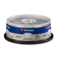 Verbatim 98909 blank Blu-Ray disc BD-R 25 GB 25 pc(s)