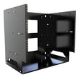 Hammond APBS Series, Adjustable Wall Mount Rack with Shelf  8U