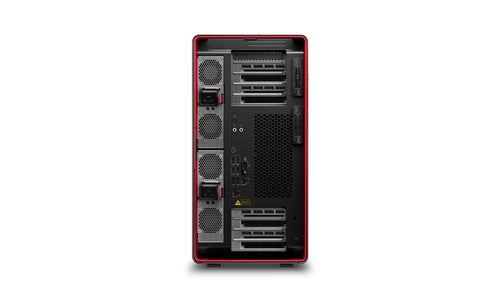 Lenovo ThinkStation PX Intel Xeon Silver 4416+ 32 GB DDR5-SDRAM 512 GB SSD NVIDIA RTX A2000 Windows 11 Pro for Workstations Tower Workstation Black, Red