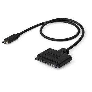 StarTech.com SATA to USB-C Cable, USB 10Gbps to 2.5in SATA I II III Hard Drive Adapter, External Converter for SSD or HDD Data Transfer