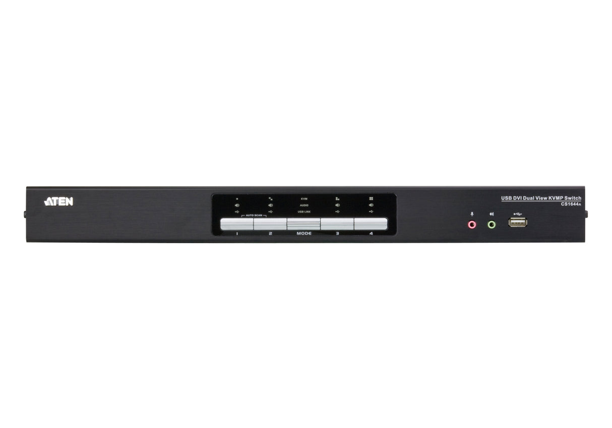 ATEN CS1644A KVM switch Rack mounting Black