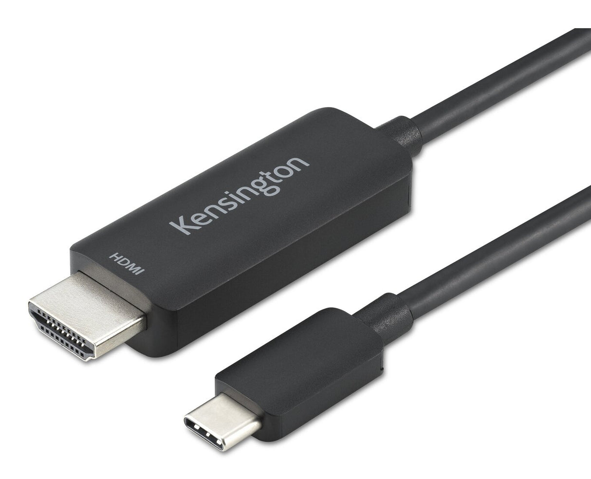 Kensington K38343WW video cable adapter 1.8 m USB Type-C HDMI Black