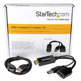StarTech.com HDMI to DisplayPort Adapter - 4K 30Hz