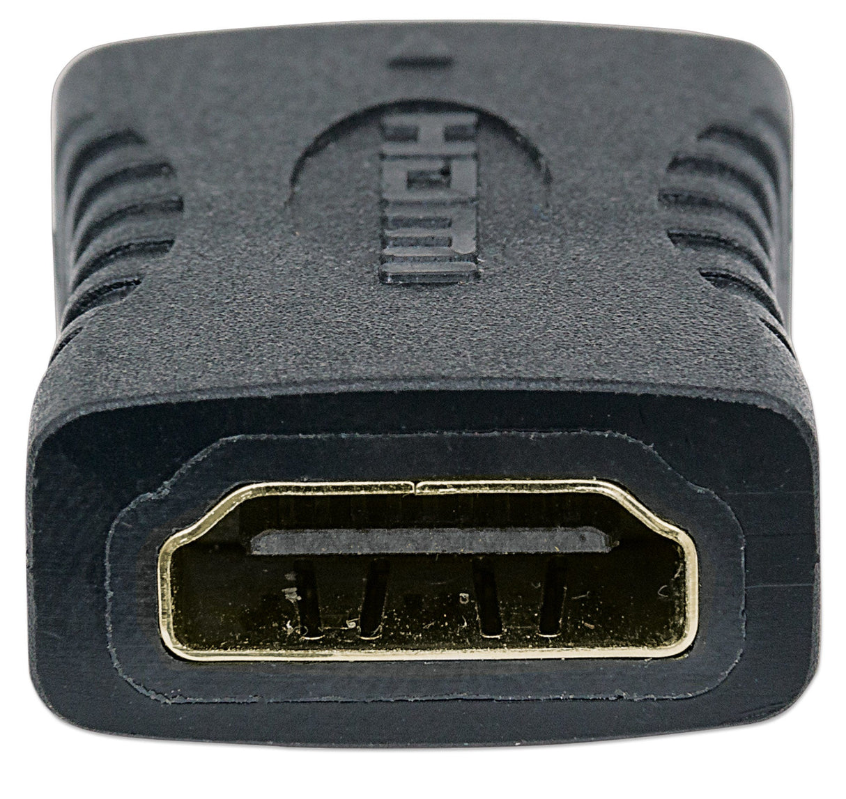 Manhattan HDMI Straight Coupler/Connector, 4K@60Hz, Suitable for ALL 4K & 1080p uses, Connect HDMI cables up to 5m on each side, Black, Female/Female, Ultra HD 4k x 2k,Lifetime Warranty,Fully Shielded,Gold Plated Contacts,Premium High Speed...