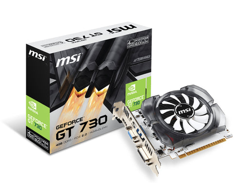 MSI N730-4GD3V2 NVIDIA GeForce GT 730 4 GB GDDR3